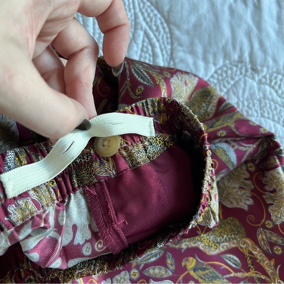 J. Crew Collection - Pull-on Silk-twill Pant in Jungle Cat Print - Picture 9 of 13